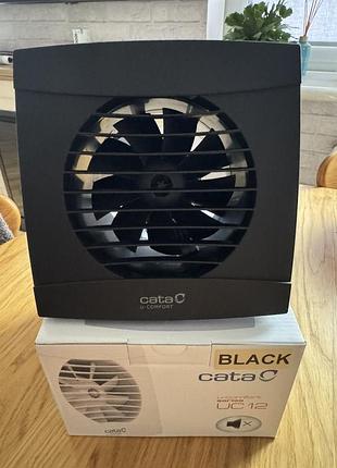 Витяжний вентилятор  cata 12 black