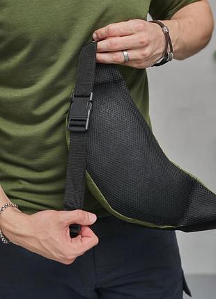 Сумка через плечо хаки лого puma 2