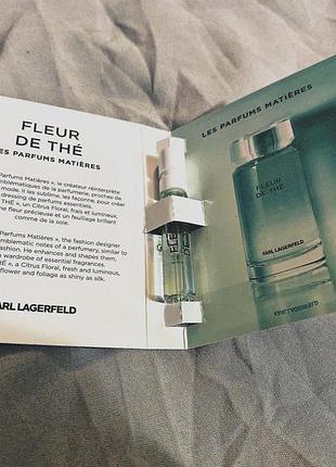 Fleur de the karl lagerfeld парфумована вода