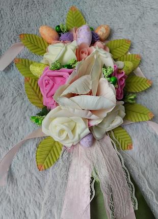 Декор крупной корзины 3