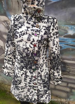 Пальто бренд оригинал бохо принт