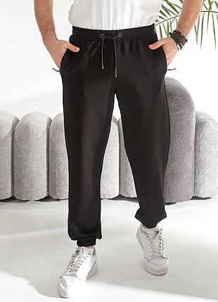 Качественные весенние спортивные штаны мужские джоггеры однотонные