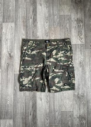 Карго шорты dickies милитари цвет л/мин 36