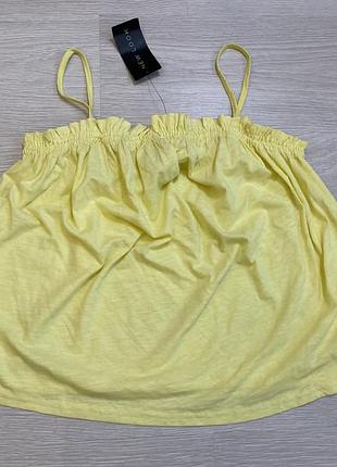 Укорочена майка топ new look, uk12