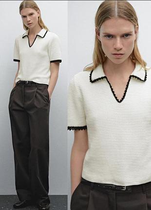Футболка поло massimo dutti