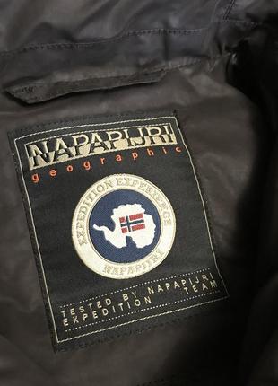 Napapijri куртка женская, коричневая куртка5 фото