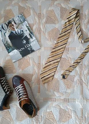 Галстук краватка gianni versace, 100% шовк