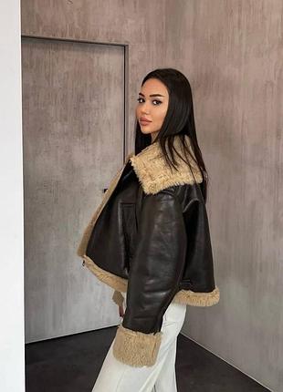 Роскошная дубленка 7