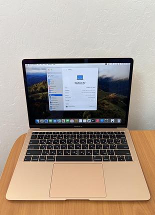 Macbook air 13’ a1932 2019 a1932 8/128 gold