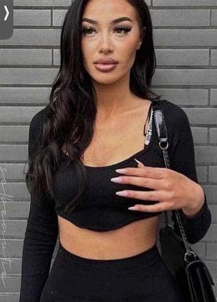 Кроп топ zara