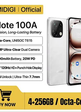 Новый смартфон umidigi note 100a 8/256 гб глобальная версия