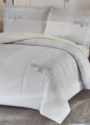 Акция комплект постельного белья с одеялом фланель