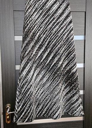 Зимняя юбка макси