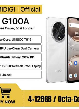 Новый смартфон umidigi g100a 8/128 гб глобальная версия
