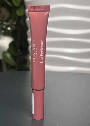 Оригінал clarins instant natural light lip perfector блиск для губ 16