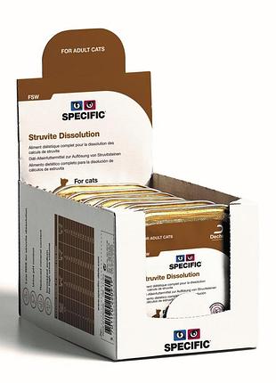 Specific struvite dissolution (specific fsw) для розчинення струвітів вологий корм для котв 100 гр.