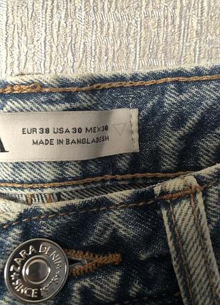 Zara джинсовые шорты 3