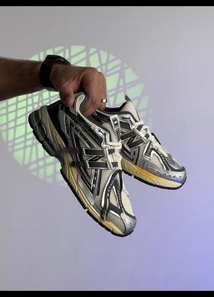Мужские кроссовки new balance 1906a beige silver grey