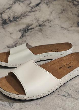 Мюли от peter hahn из кожи наппа. made in spain.размер 37