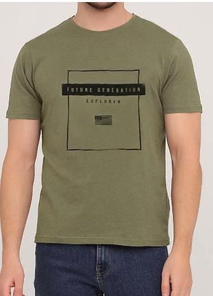 Мужская футболка хлопок