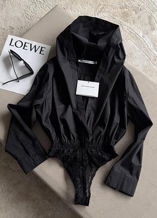 Чорний боді