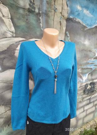 Свитер джемпер 80%шерсть 20%кашемир