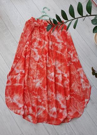 Полупрозрачная пляжная юбка kaleidoscope