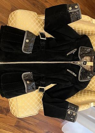 Кожаная куртка пиджак