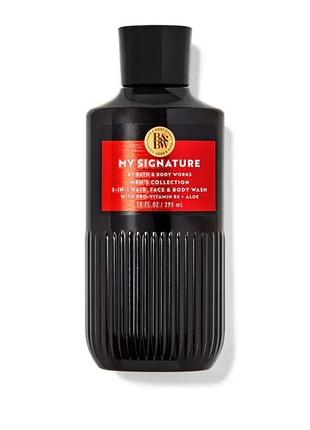 Мужской гель для душа bath &amp; body works my signature