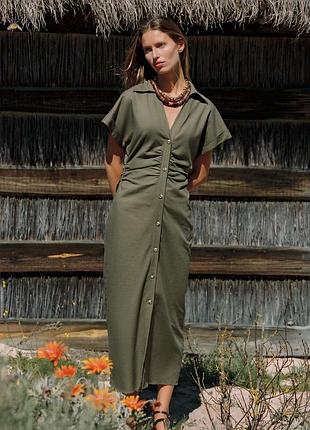 Платье миди zara