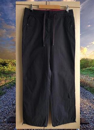 Брюки карго чорні демісезонні next 46/м