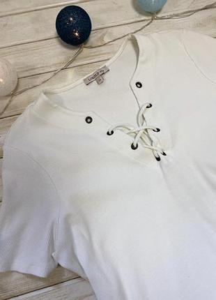 Футболка с шнуровкой marks &amp; spencer 14