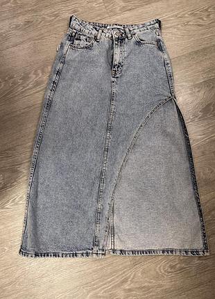 Джинсовая юбка