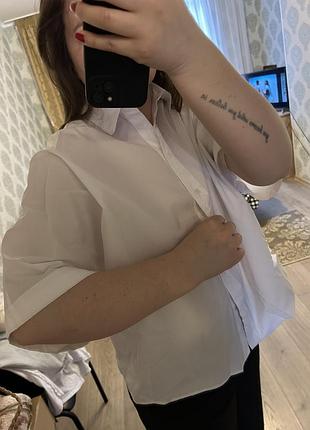 Сорочка біла zara