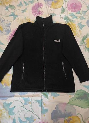 Кофта флісова розмірs jack wolfskin