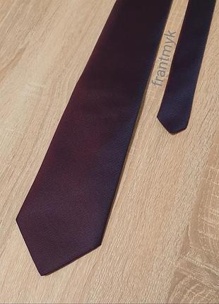 Marks & spencer - краватка standard - бордова - 8176 479 - британського бренду - fкst