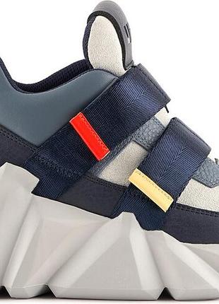 United nude blue space kick platform sneakers кроссовки на платформе