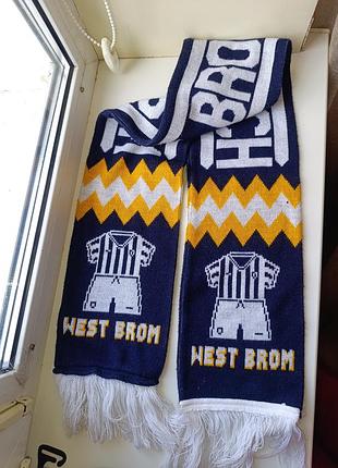 Шарф уболівальника футбол west bromwich. англія.