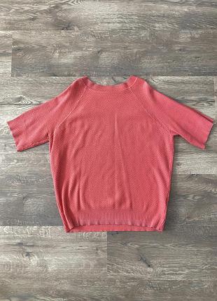 Плотная вязаная футболка marks&spencer