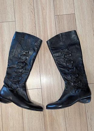 Кожаные сапоги everybody