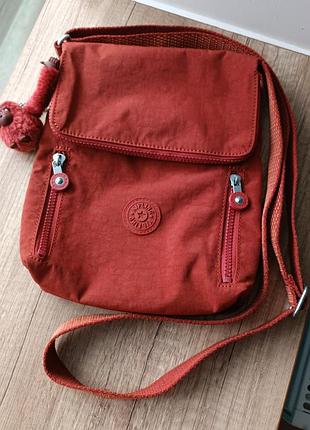 Сумка мессенджер kipling  midi aynela flap