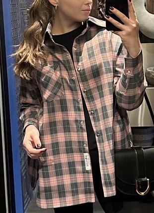 Сорочка в клітинку