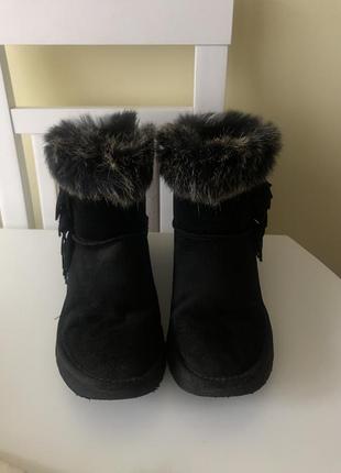 Теплые сапоги