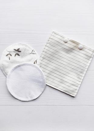 Багаторазові прокладки для грудей. лактаційні вкладиші.