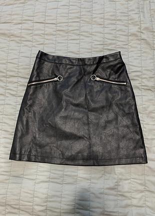 Спідниця еко шкіра primark s