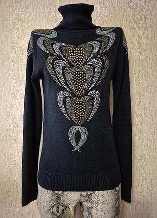 Гарна жіноча кофта під горло, гольф