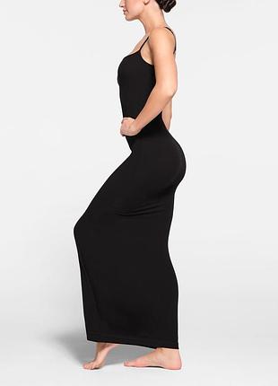 Женское платье skims soft lounge long slip dress