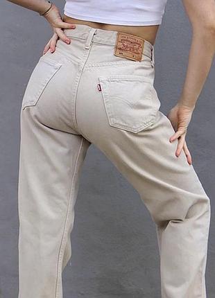 Джинсы levis 501 оригинал w36/ l34  на высокий рост!