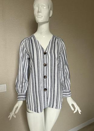 Модная стильная рубашка блуза marks & spenser