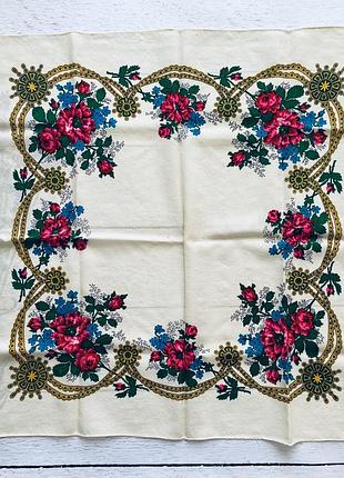 Старовинна шалянова хустина